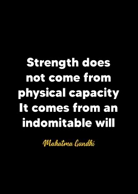 Mahatma Gandhi quote