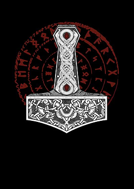 Mjlnir Odin Valhalla