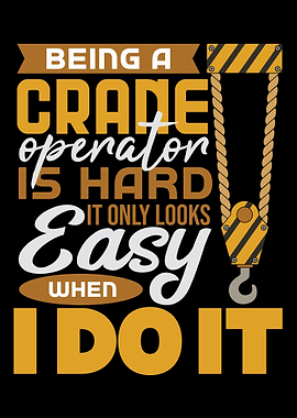 Crane Operator Gift