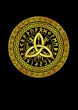 Triquetra Viking Symbol