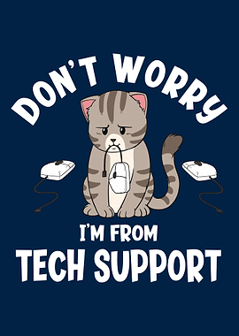 Dont Worry Funny Cat