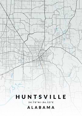 Huntsville City Map