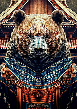 Bear in Japanese Art