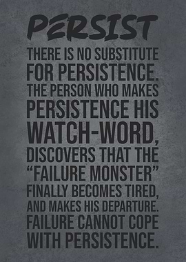 Persist