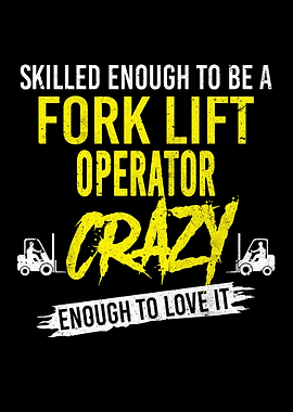 Forklift Operator Driver