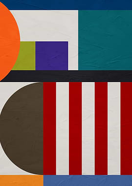 GEOMETRIC ABSTRACT 274C