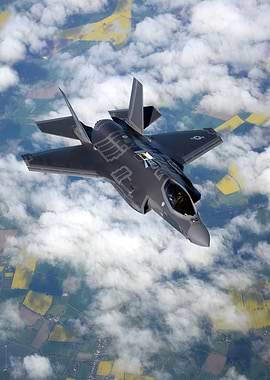 F35 Lightning II in fligh