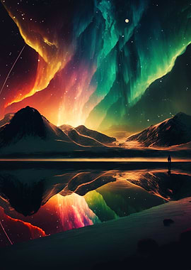 Frosty Northern Lights