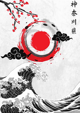 Kanagawa The Great Wave