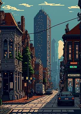 Potsdam Pixel art