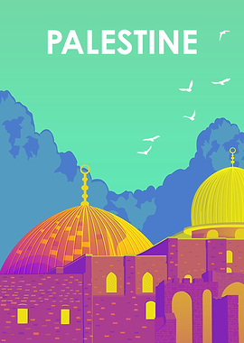 Palestine Pop Art Design