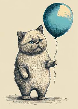 Cat Balloon