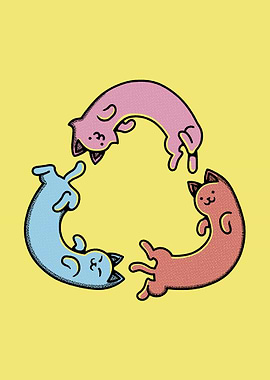 Recicle Cat Symbol