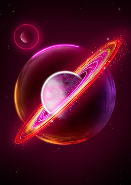 Pink planet