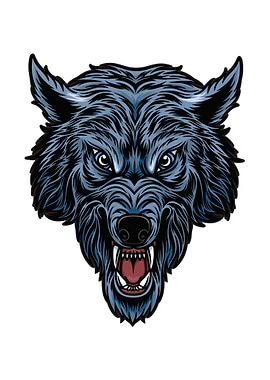Wolf head Football