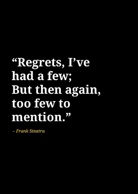 Frank Sinatra quotes