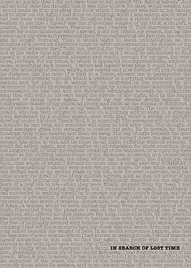 In Search of Lost Time