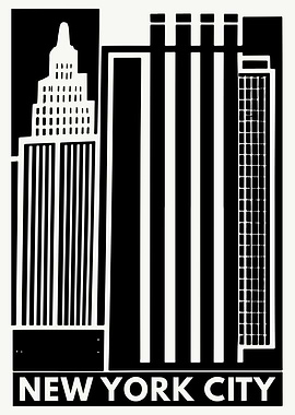 Minimal NYC Poster