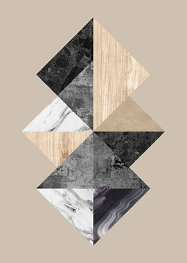 Collage in polygons 5