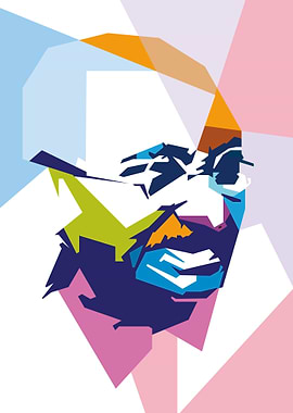 Mahatma Gandhi on Pop Art