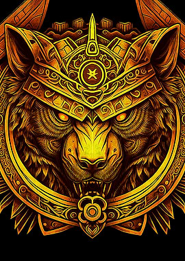 Bear King in Japanese art