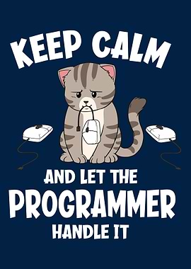Keep Calm Funny Cat