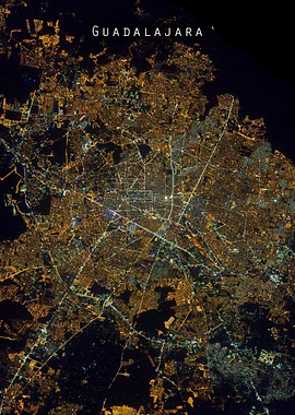 Guadalajara at night