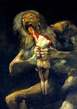 Saturn Devouring His Son