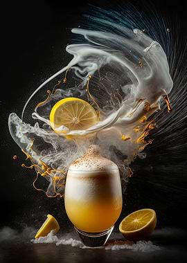 Explosive Whiskey Sour