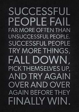 Successful People Fail