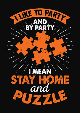 Jigsaw Puzzle Lover Design