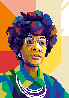 Shirley Chisholm Pop Art