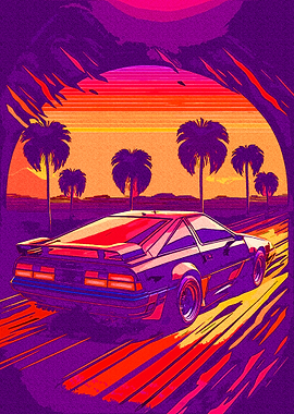 Cyber Cars landscape