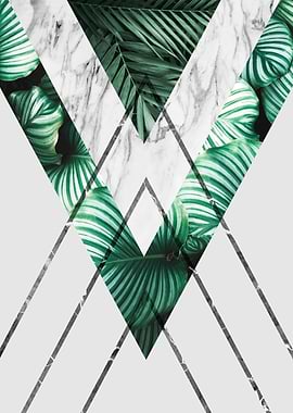 Floral collage VIII