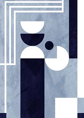 GEOMETRIC ABSTRACT 14B