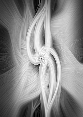 Soft white abstract