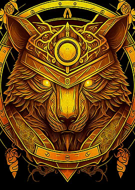 Bear Gold in Japanese art