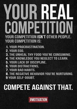 your real competition