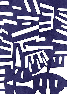 GEOMETRIC ABSTRACT 37A