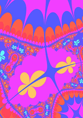 Psychedelic Groovy Fractal