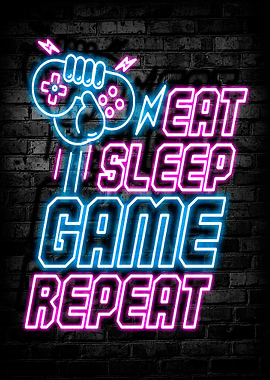 Eat Sleep Game Repeat