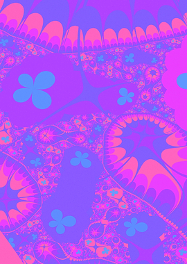 Trippy Jewel Tone Fractal