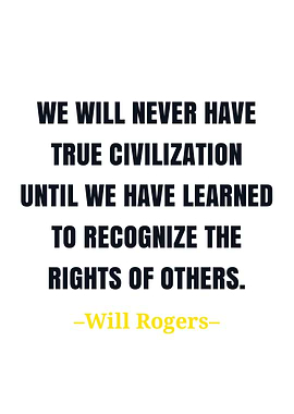 Will Rogers quote