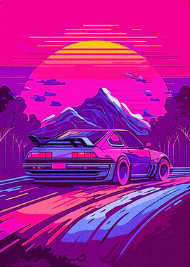 Cyber Cars landscape