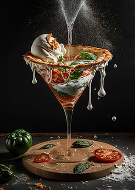 Cheesy Margarita Martini