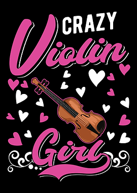 Crazy Violin Girl Violinis