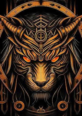 Tiger King in Japanese art