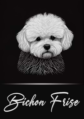 Bichon Frise Portrait