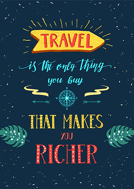 Travel makes you richer