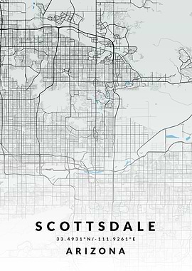 Scottsdale City Map